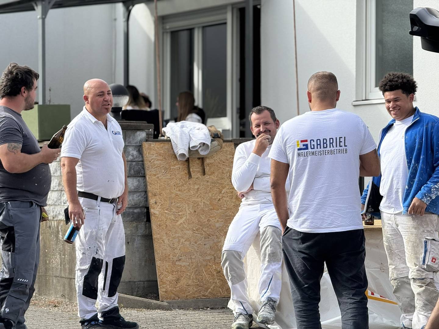 Mitarbeiter bei der Arbeit